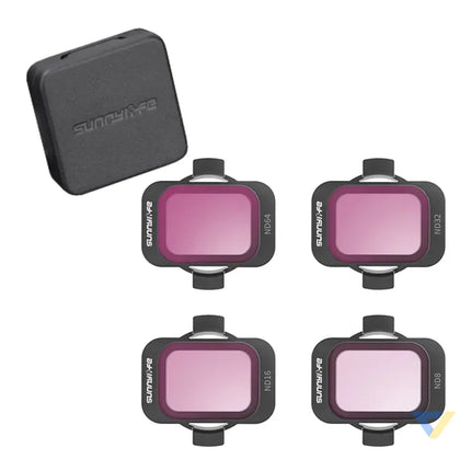 Set of 4 filters ND 8/16/32/64 Sunnylife for DJI Avata 2 Filters for drones
