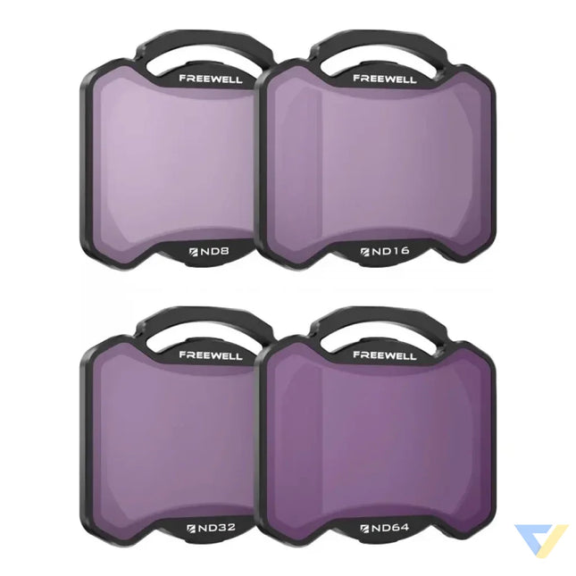 Set of 4 filters ND8,16,32,64 Freewell for DJI Avata 2 Filters for drones