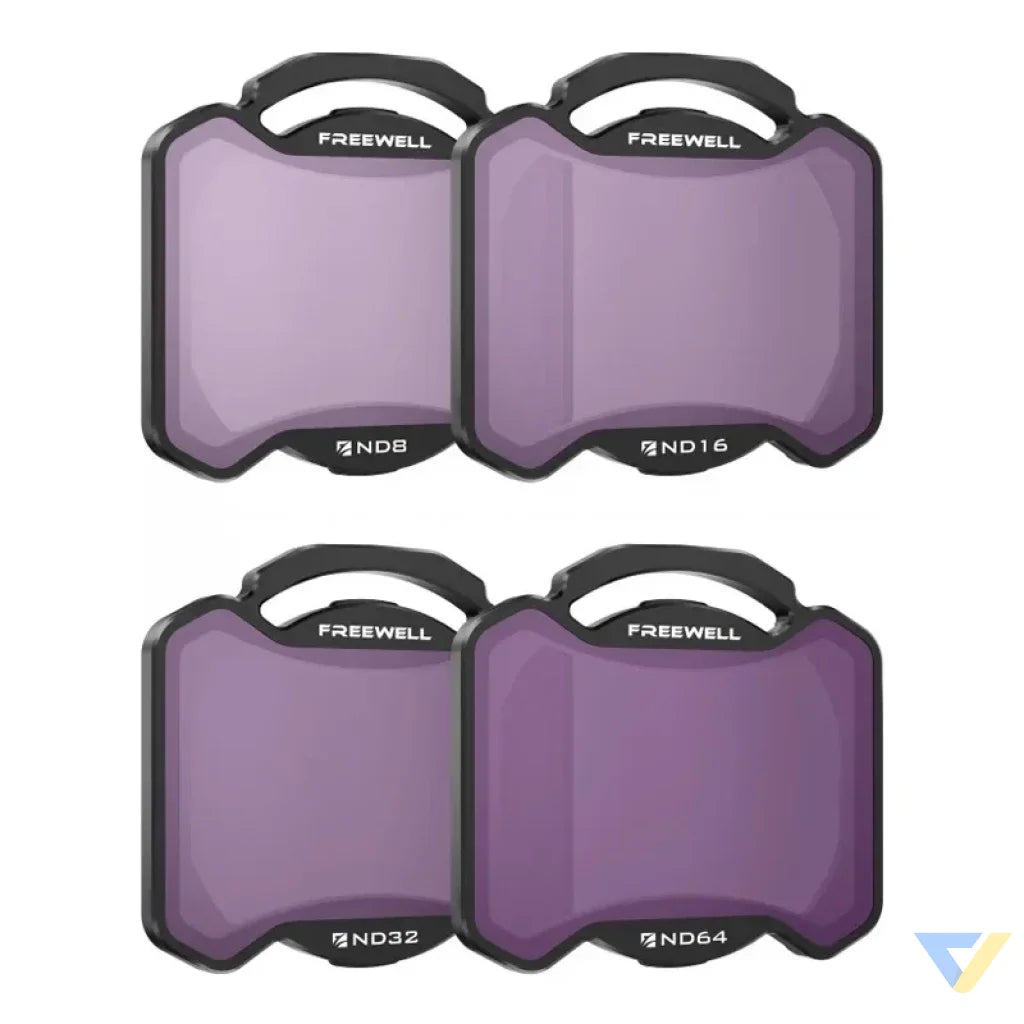Set of 4 filters ND8,16,32,64 Freewell for DJI Avata 2 Filters for drones