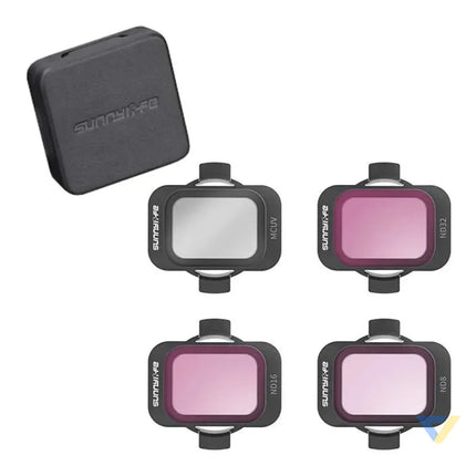 Set of 4 filters Sunnylife MCUV ND8/16/32 for DJI Avata 2 Filters for drones