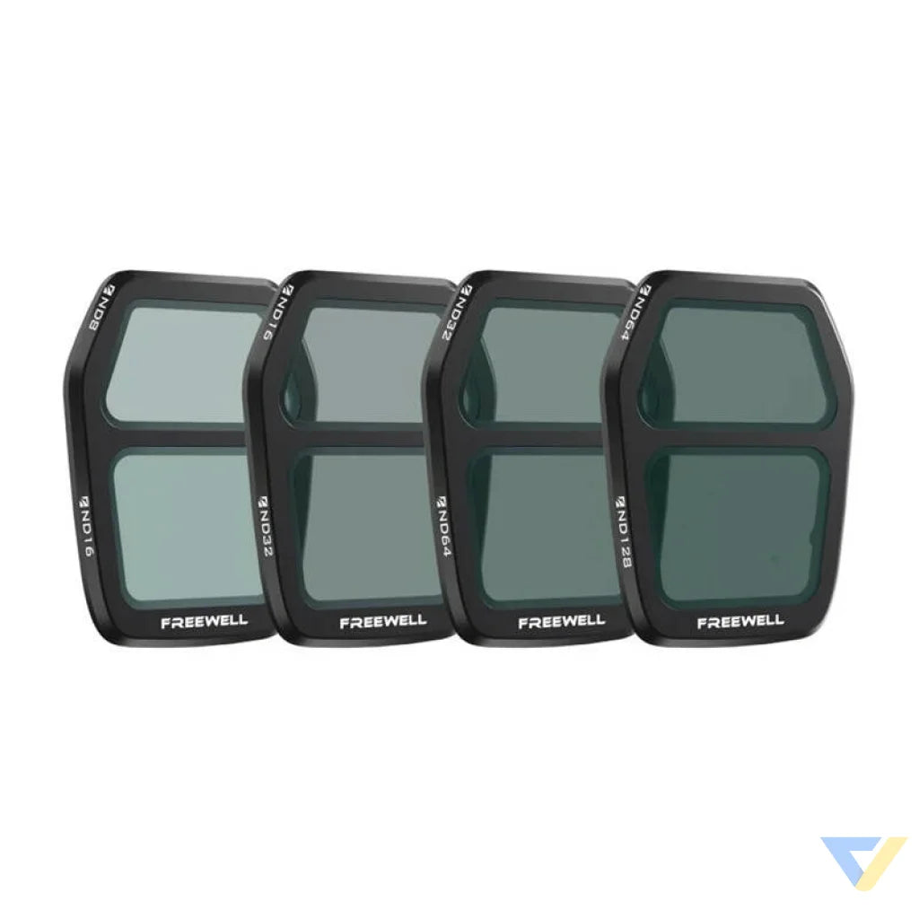 Set of 4 Split ND Freewell filters for DJI Air 3S Filters for drones