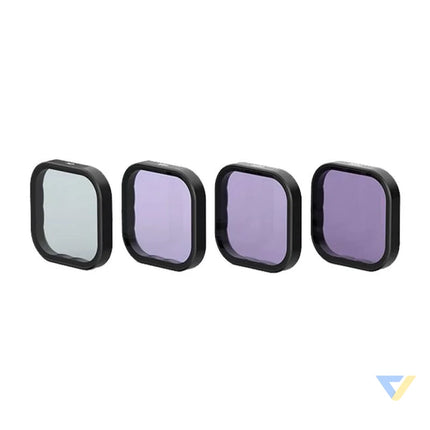 Set of 4 Telesin CPL + ND 8/16/32 filters for GoPro Hero 13 Black (S5 FLT 13 TGP) For sports cameras