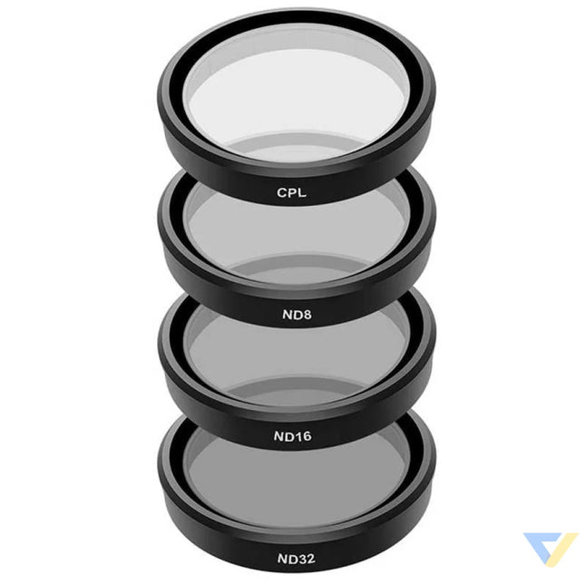 Set of 4 TELESIN CPL/ND8/ND16/ND32 filters for DJI Osmo Action 3 / 4 / 5 For sports cameras
