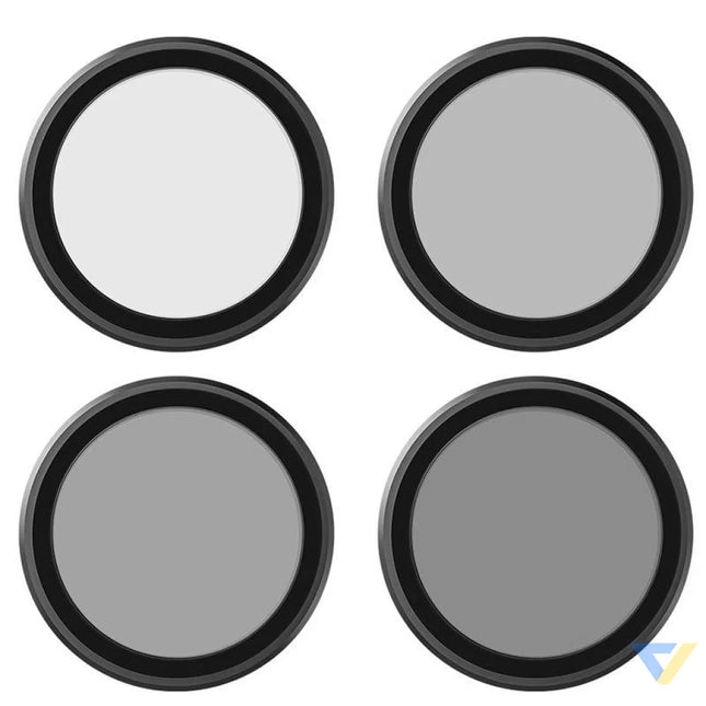 Set of 4 TELESIN CPL/ND8/ND16/ND32 filters for DJI Osmo Action 3 / 4 / 5 For sports cameras