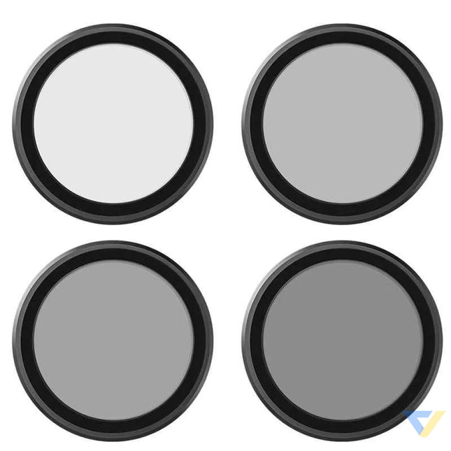 Set of 4 TELESIN CPL/ND8/ND16/ND32 filters for DJI Osmo Action 3 / 4 / 5 For sports cameras