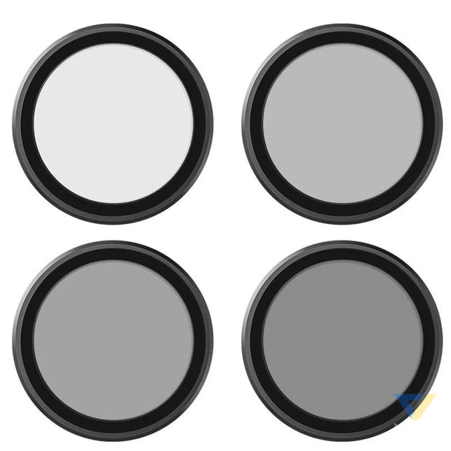 Set of 4 TELESIN CPL/ND8/ND16/ND32 filters for DJI Osmo Action 3 / 4 / 5 For sports cameras