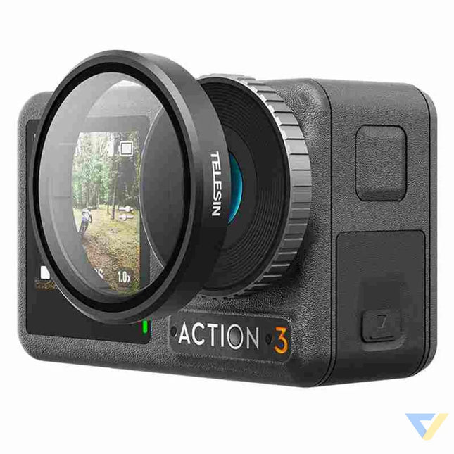 Set of 4 TELESIN CPL/ND8/ND16/ND32 filters for DJI Osmo Action 3 / 4 / 5 For sports cameras
