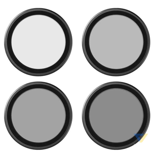 Set of 4 TELESIN CPL/ND8/ND16/ND32 filters for DJI Osmo Action 3 / 4 / 5 For sports cameras
