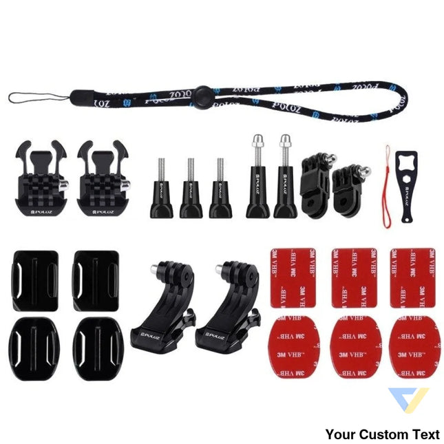 Set of 43 Puluz accessories for sports cameras (including Osmo Action 5 Pro Ace Pro 2) PKT47 Sets