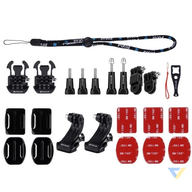 Set of 43 Puluz accessories for sports cameras (including Osmo Action 5 Pro Ace Pro 2) PKT47 Sets