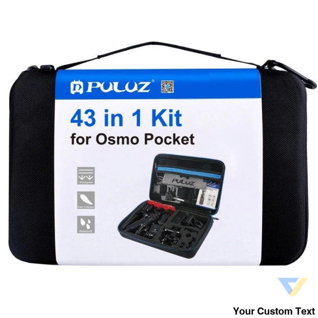 Set of 43 Puluz accessories for sports cameras (including Osmo Action 5 Pro Ace Pro 2) PKT47 Sets