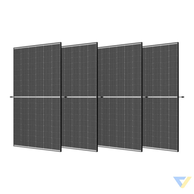 Set of 4x Trina 510W photovoltaic panel. Photovoltaic panels