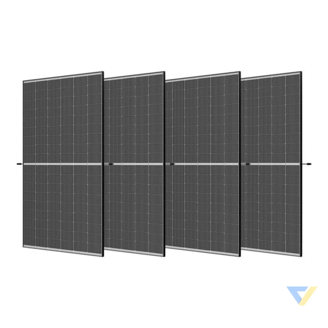 Set of 4x Trina 510W photovoltaic panel. Photovoltaic panels