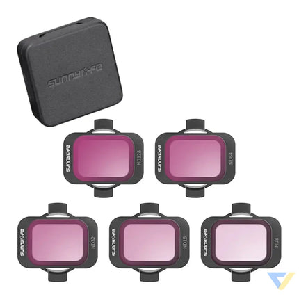 Set of 5 Filters Sunnylife ND 8/16/32/64/128 for DJI Avata 2 Filters for drones