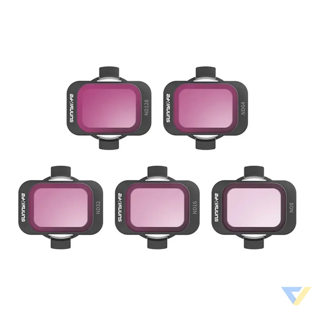 Set of 5 Filters Sunnylife ND 8/16/32/64/128 for DJI Avata 2 Filters for drones