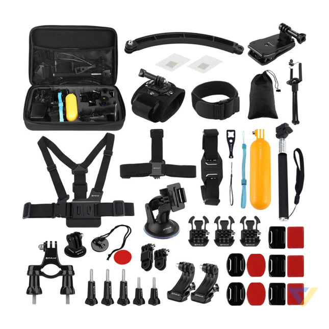 Set of 50 Puluz accessories for sports cameras PKT39 Sets