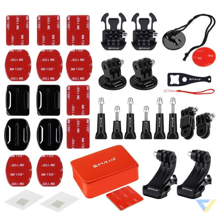 Set of 53 Puluz accessories for sports cameras PKT09 Sets