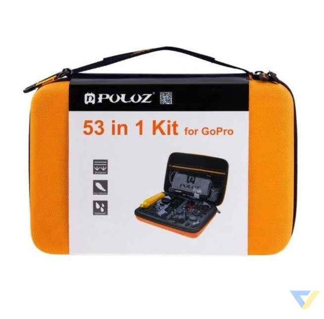 Set of 53 Puluz accessories for sports cameras PKT26 Sets