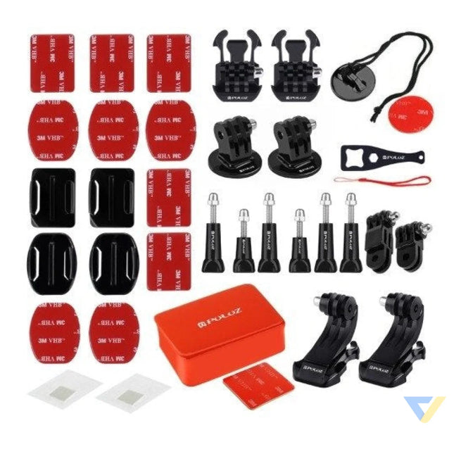 Set of 53 Puluz accessories for sports cameras PKT26 Sets