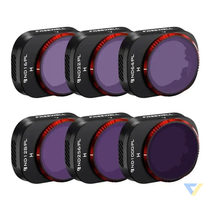 Set of 6 Filters Bright Day Freewell for DJI Mini 4 Pro Filters for drones