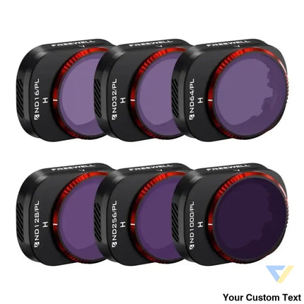 Set of 6 Filters Bright Day Freewell for DJI Mini 4 Pro Filters for drones