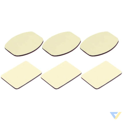 Set of 6x VHB Puluz stickers for Osmo Action / GoPro Hero / Insta360 One R. Sets