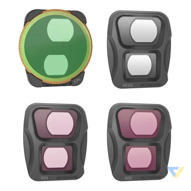 Set of filters MCUV CPL ND4 ND8 Sunnylife for DJI AIR 3 Filters for drones