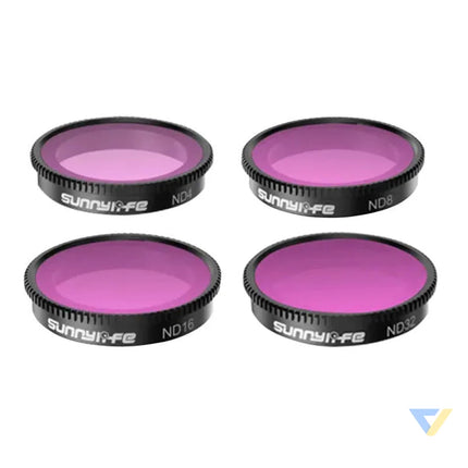 Set of filters ND4 ND8 ND16 ND32 Sunnylife for Insta360 GO 3/2 For sports cameras