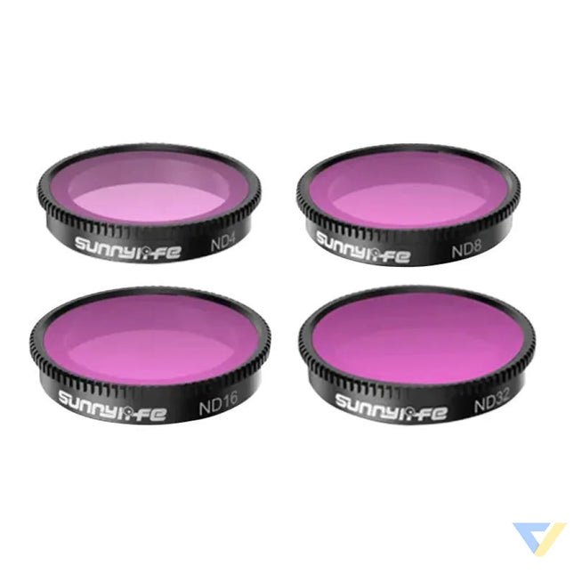 Set of filters ND4 ND8 ND16 ND32 Sunnylife for Insta360 GO 3/2 For sports cameras