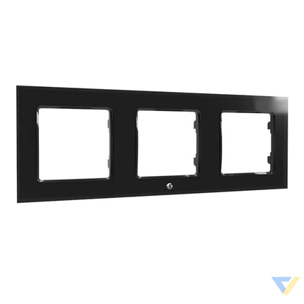 Shellly Switch Frame Triple (Black) Accessories