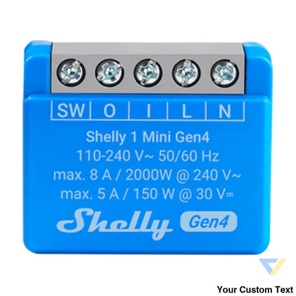 Shelly 1 Mini Gen4 Controller Zigbee/Matter Smart controllers