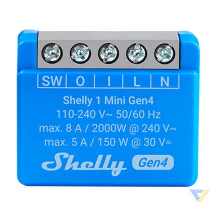 Shelly 1 Mini Gen4 Controller Zigbee/Matter Smart controllers
