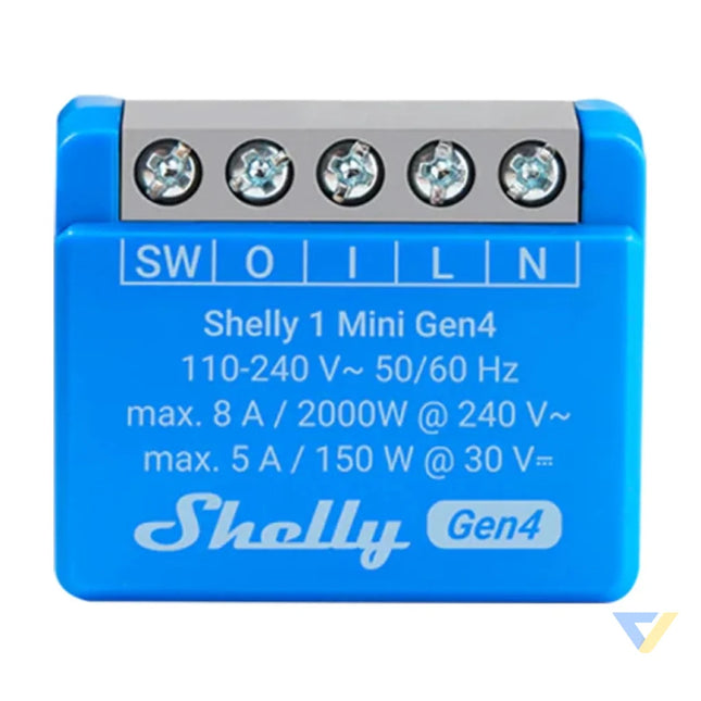 Shelly 1 Mini Gen4 Controller Zigbee/Matter Smart controllers