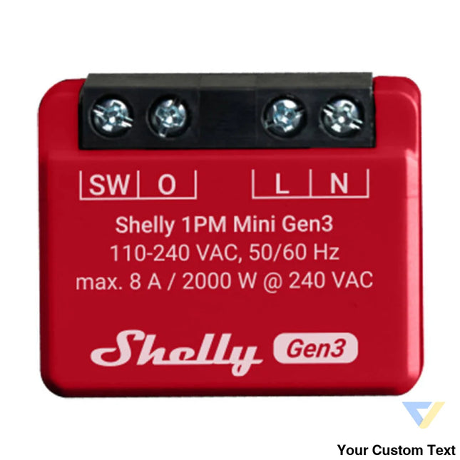 Shelly 1PM Mini Gen3 Controller WiFi/Bluetooth Smart controllers
