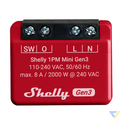 Shelly 1PM Mini Gen3 Controller WiFi/Bluetooth Smart controllers