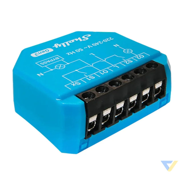 Shelly 2L Gen3 WiFi 2 channel non neutral lighting controller Smart controllers