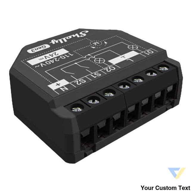 Shelly 2PM Gen3 2 channel Controller WiFi/Bluetooth (energy measurement) Smart controllers
