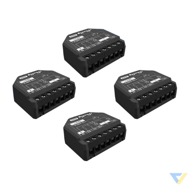 Shelly 2PM Gen3 Set of 4 Controller WiFi/Bluetooth Smart controllers