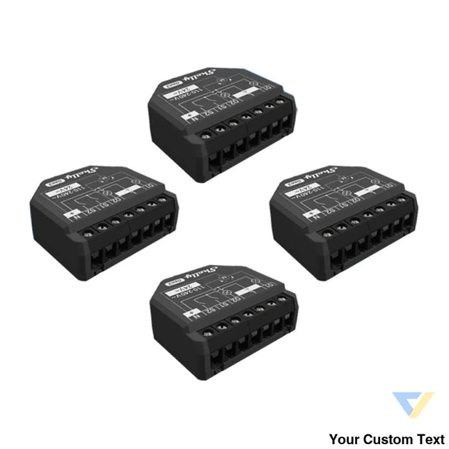 Shelly 2PM Gen3 Set of 4 Controller WiFi/Bluetooth Smart controllers