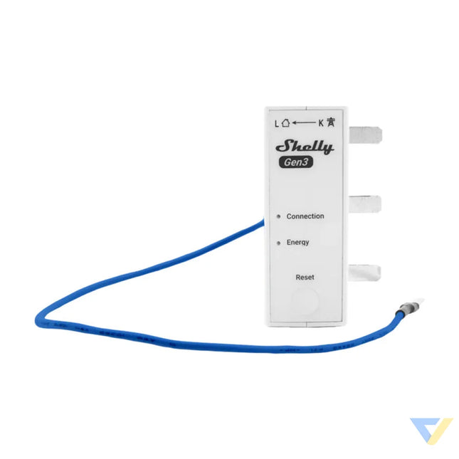 Shelly 3EM 63T Gen3 1/3 channel WiFi energy meter (flat terminal) Smart controllers