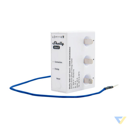 Shelly 3EM 63T Gen3 1/3 channel WiFi energy meter (flat terminal) Smart controllers