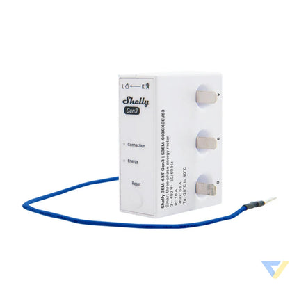 Shelly 3EM 63T Gen3 1/3 channel WiFi energy meter (flat terminal) Smart controllers