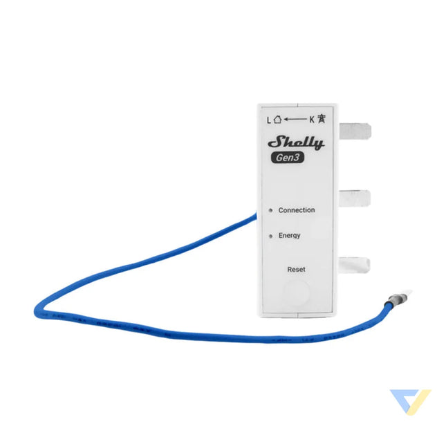 Shelly 3EM 63T Gen3 1/3 channel WiFi energy meter (flat terminal) Smart controllers