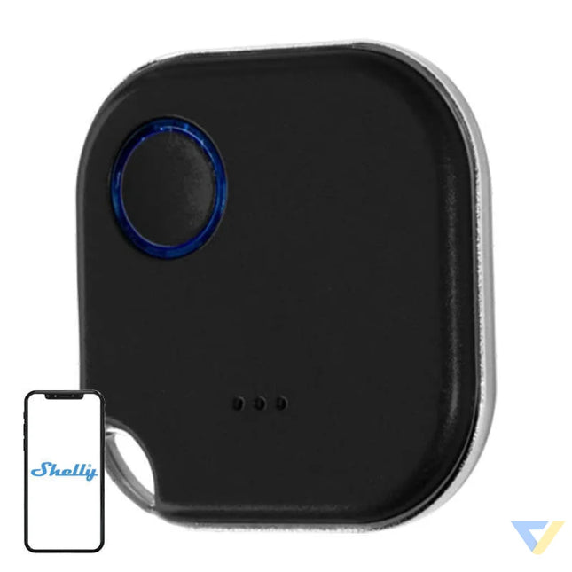 Shelly BLU Button 1 Action and Scenes Activation Button (Black) Switches