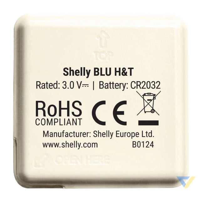 Shelly BLU H&T Temperature and humidity Sensor (Ivory) Sensors