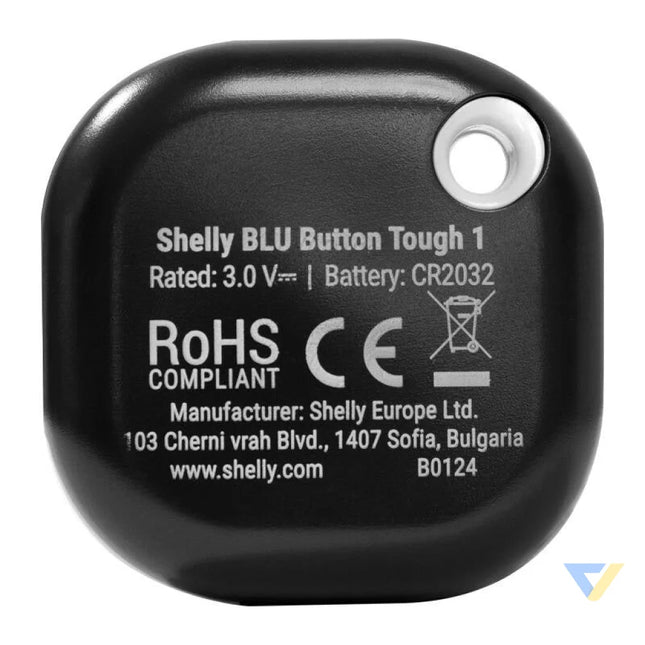Shelly BLU Tough 1 Action and Scenes Activation Button (Black) Switches