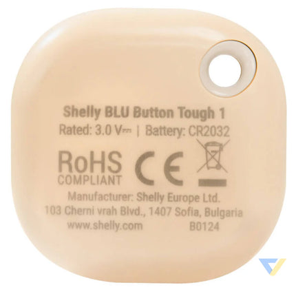 Shelly BLU Tough 1 Action and Scenes Activation Button (Mocha) Switches
