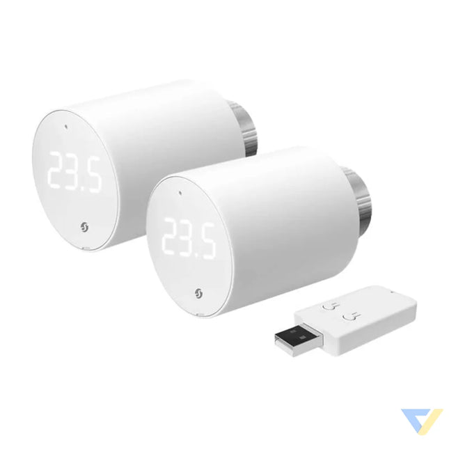 Shelly BLU TRV Thermostatic head WiFi/Bluetooth (2 pieces with control unit) Thermostatic heads