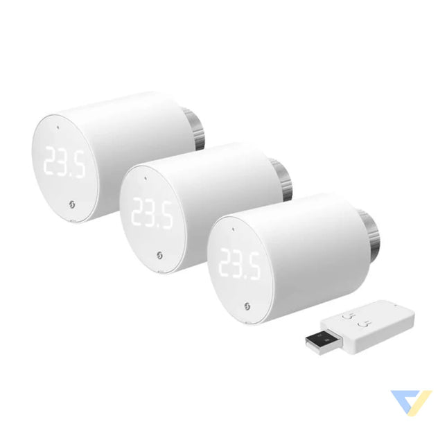 Shelly BLU TRV Thermostatic head WiFi/Bluetooth (3 pieces with control unit) Thermostatic heads