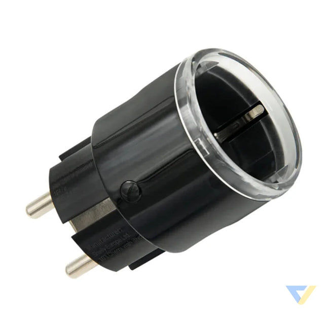 Shelly Plug S MTR Gen3 Smart Outlet (Black) Power plugs